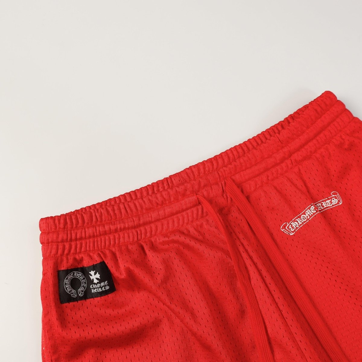 CHROME HEARTS Mesh Varsity Pants - Loja De Anarquia - Loja De Anarquia - CHROME HEARTS Mesh Varsity Pants - Loja De Anarquia - P - Vermelho - 