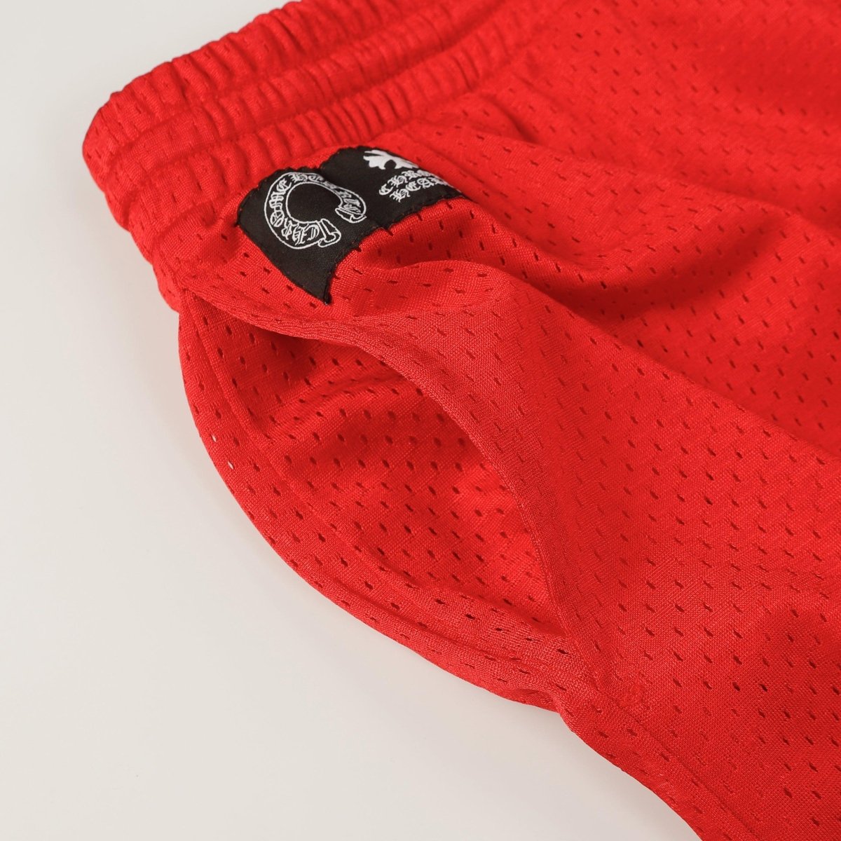 CHROME HEARTS Mesh Varsity Pants - Loja De Anarquia - Loja De Anarquia - CHROME HEARTS Mesh Varsity Pants - Loja De Anarquia - P - Vermelho - 