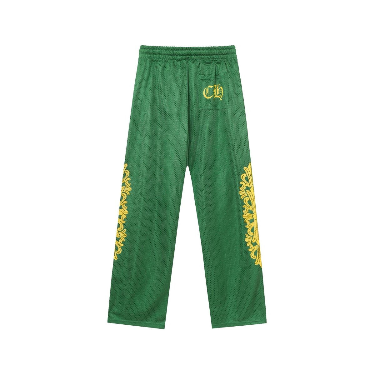 CHROME HEARTS Mesh Varsity Pants - Loja De Anarquia - Loja De Anarquia - CHROME HEARTS Mesh Varsity Pants - Loja De Anarquia - P - Verde - 