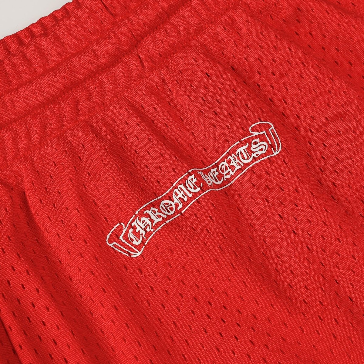 CHROME HEARTS Mesh Varsity Pants - Loja De Anarquia - Loja De Anarquia - CHROME HEARTS Mesh Varsity Pants - Loja De Anarquia - P - Vermelho - 