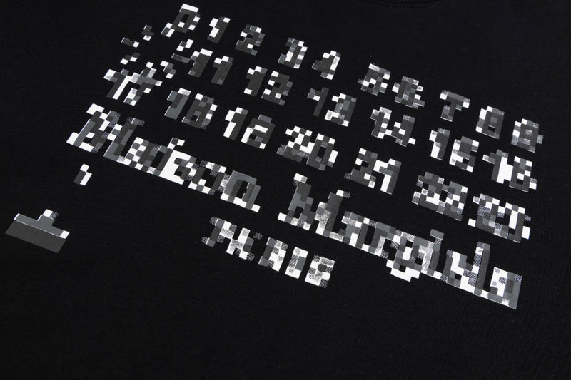 MAISON MARGIELA Censored Logo Black