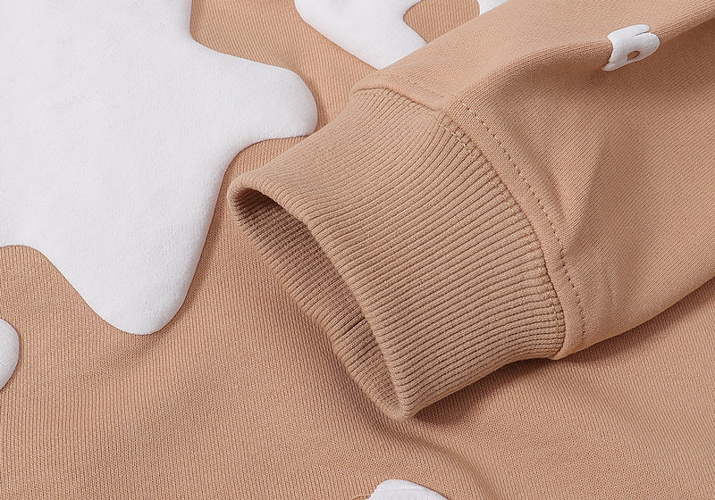 SP5DER "Stars" Beige Hoodie