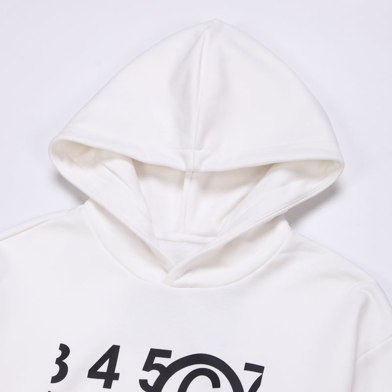 MAISON MARGIELA x TNF White Hoodie