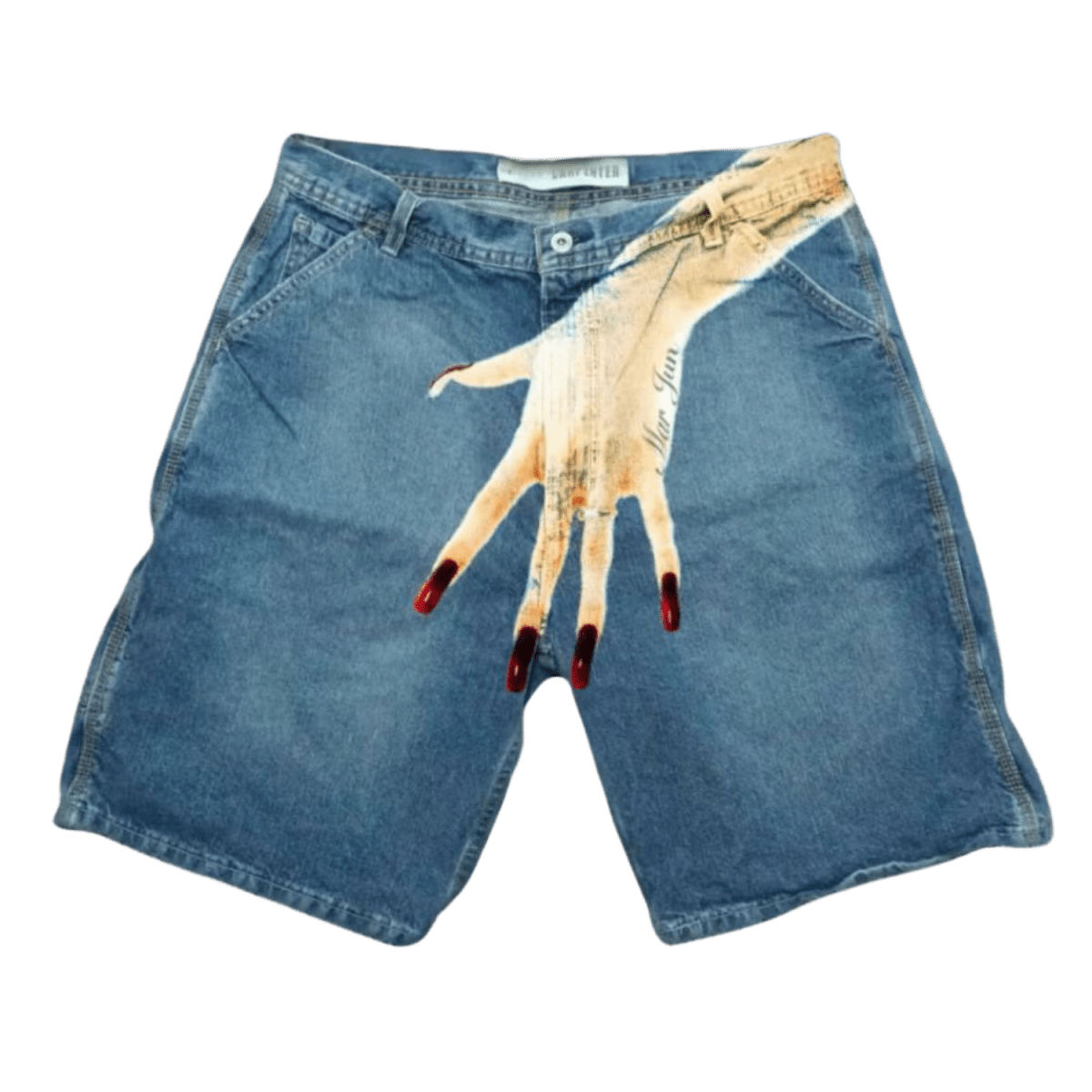 Unbranded Jorts - Loja De Anarquia - Loja De Anarquia - Unbranded Jorts - Loja De Anarquia - P - 