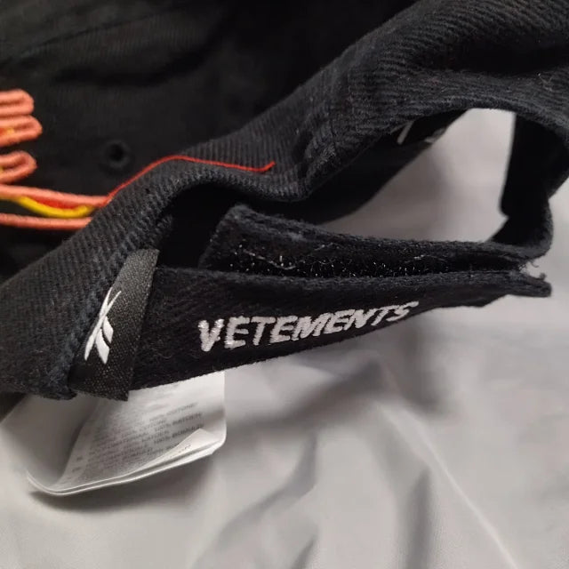 VETEMENTS x REBOOK Flame Cap